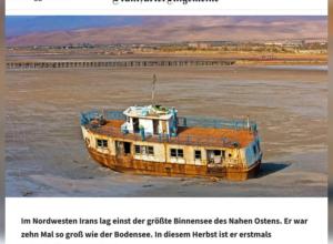 دریاچه اورمیه محیط زیست آذربایجان